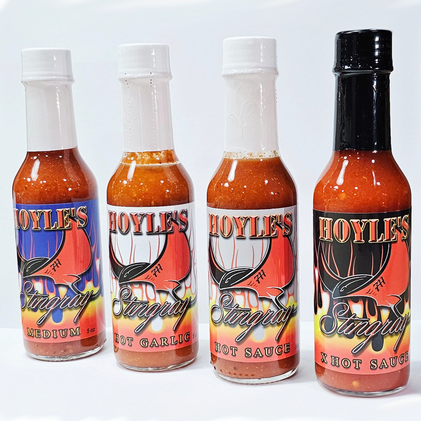 Hoyle's Stingray Hot Sauce Sampler Pack