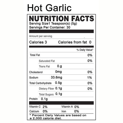 Hoyle's Stingray Hot Garlic 5oz