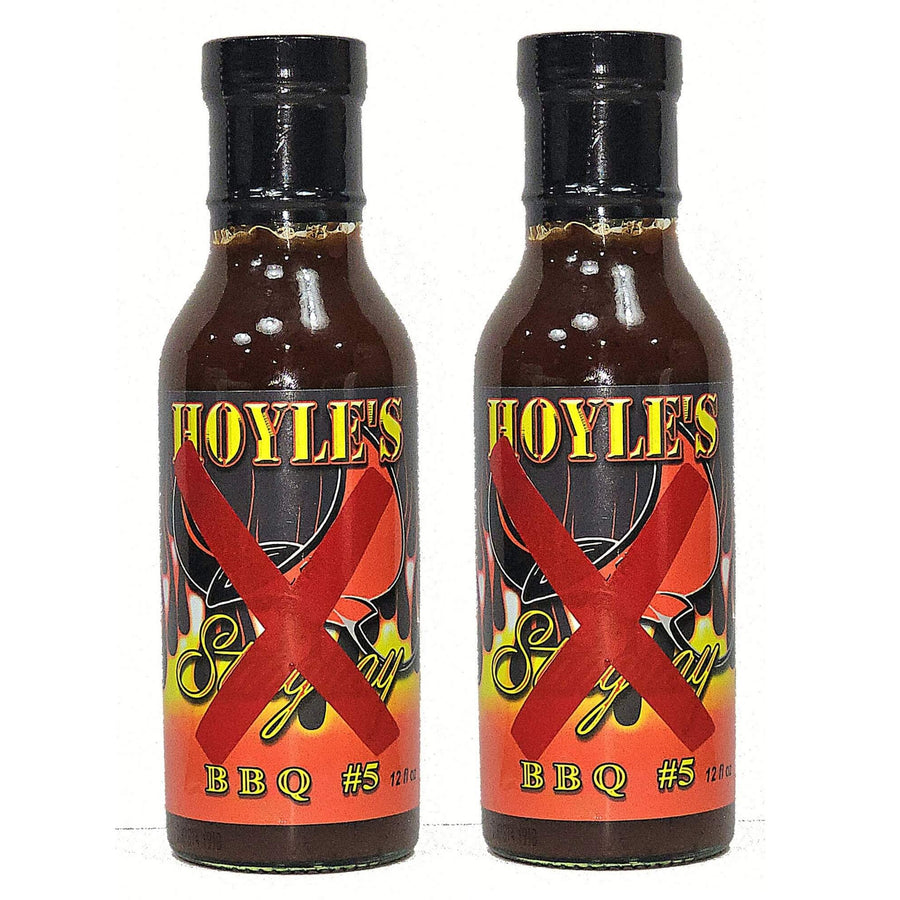 2 Pack of Hoyle's Experimental No 5 BBQ Sauce 12oz